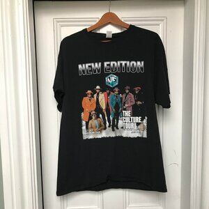 NEW EDITION Band Legacy Tour 2023 CONCERT SHIRT Double Sided Size XL *READ*